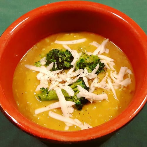 Zuppa di avena e zucca