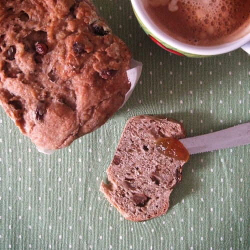 Pane semidolce all'uvetta