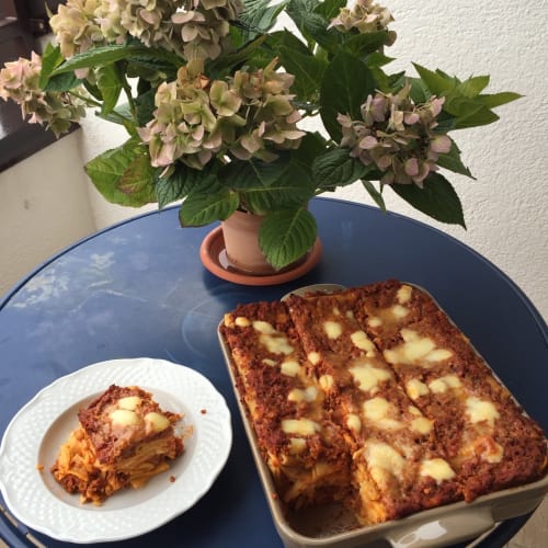 paccheri al horno