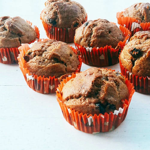 bananavegani para muffins