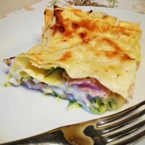 Lasagne bianche alle zucchine