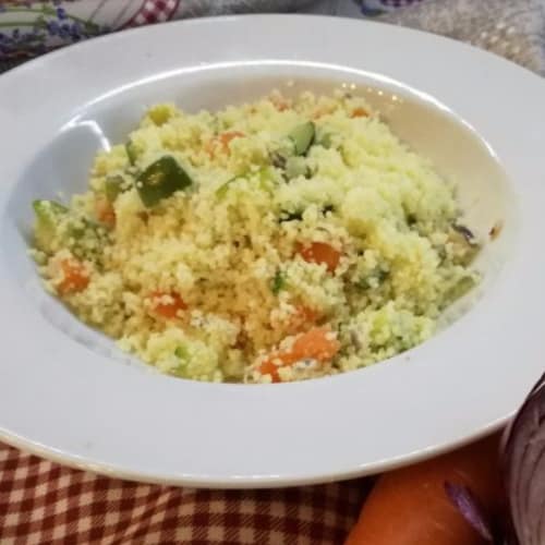 cuscús con verduras