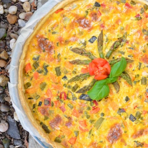 Crostata salata alle verdure