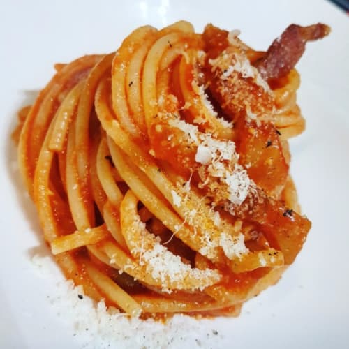 spaghetti amatriciana