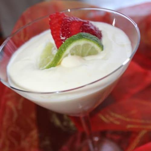 mousse de maracuyá