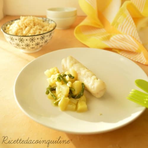 Bacalao con verduras