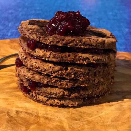 Pancakes vegan al cacao