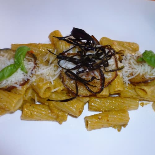 Tortiglioni sabor a naranja