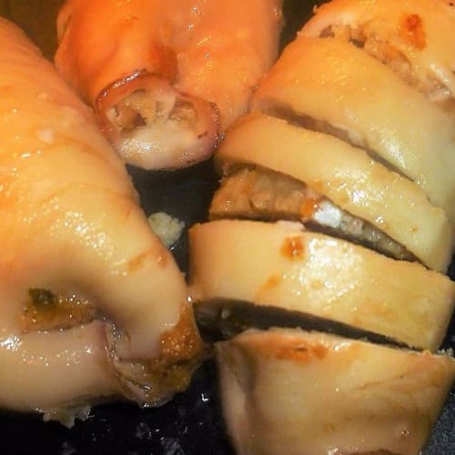 Stuffed squid