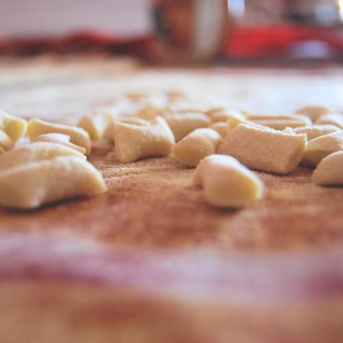 PASTA MADE IN A HOUSE WITHOUT EGGS