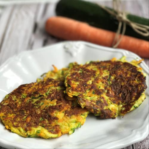 Roesti di carote e zucchine