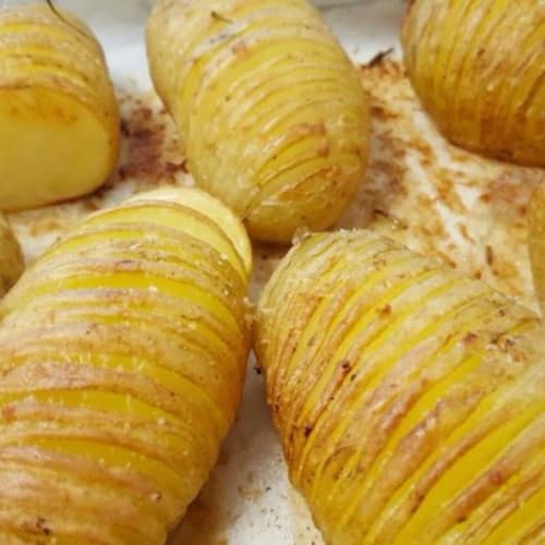 Hasselback potatoes