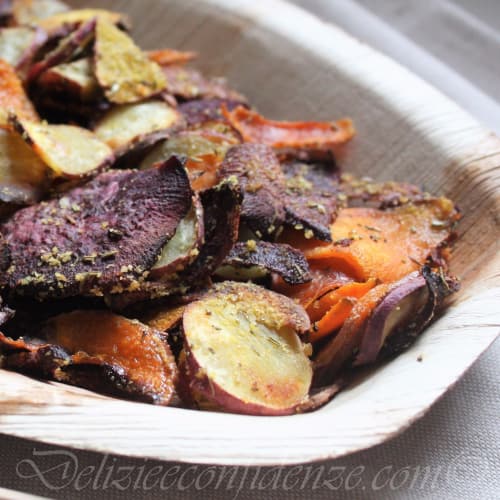 Sweet potato chips