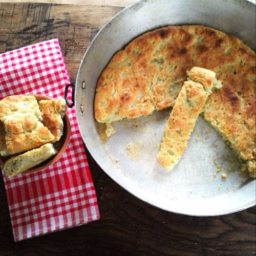 Focaccia with sage