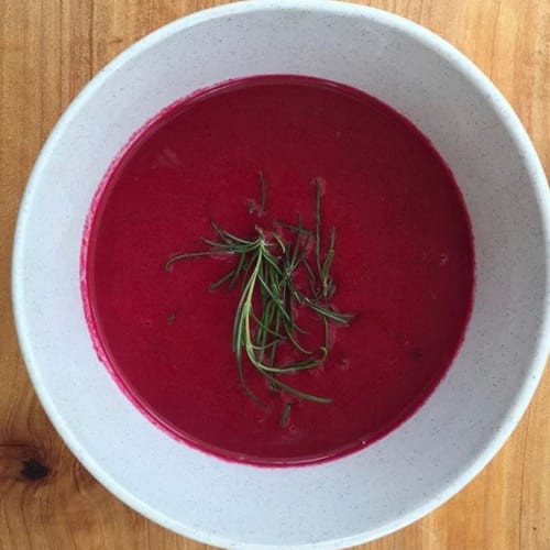 Beetroot Soup Beet with Apple