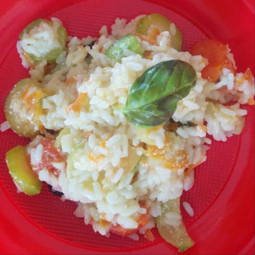 Risotto con sabores de