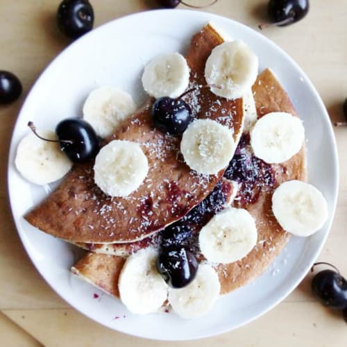 La proteína crêpes vainilla coco