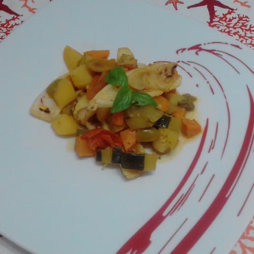 Calamari Con Verdure...