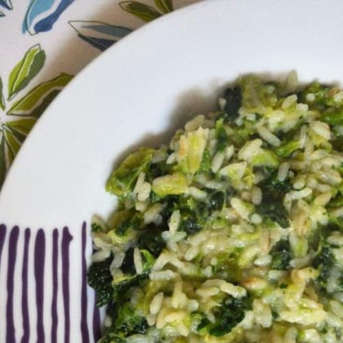 Risotto verza e grana