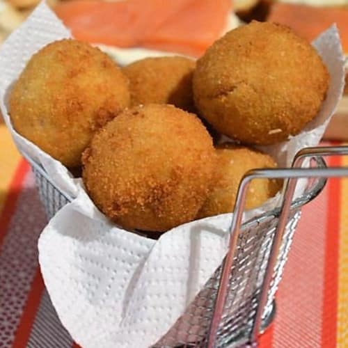 Polpette di ricotta tonno e lime fritte o al forno