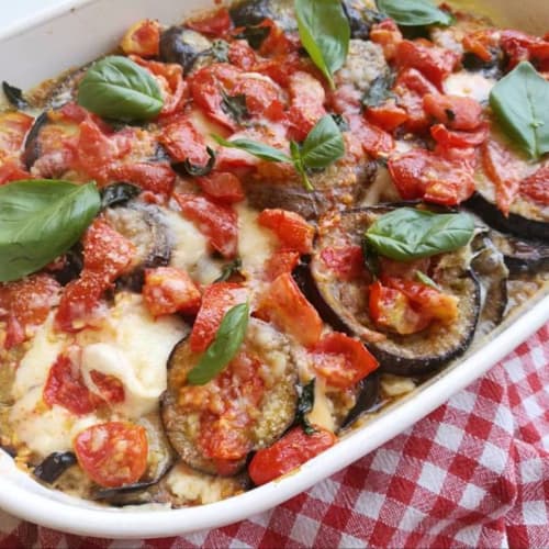 Parmigiana di melanzane light