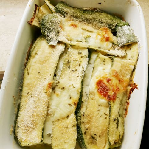 Zucchini parmigiane