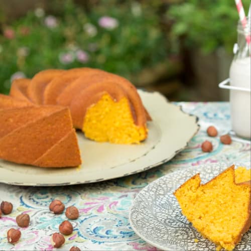 Queque de calabaza sin gluten