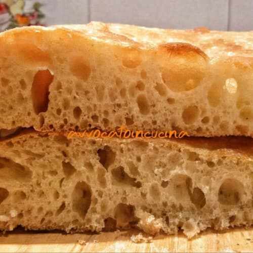 Focaccia manos limpias