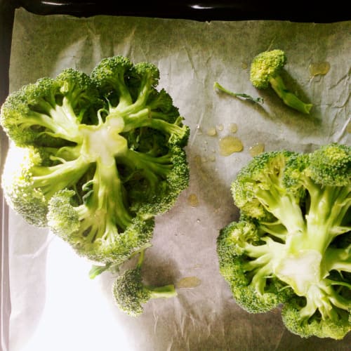brócoli al horno
