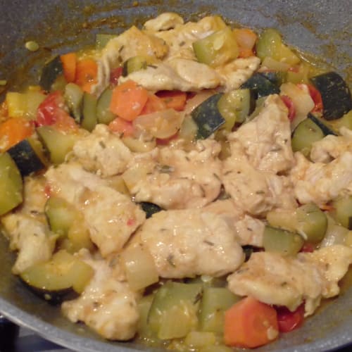 Chicken Stir With Vegetables ...