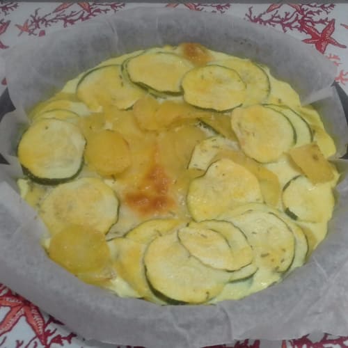 Potato and Zucchini Pie ...