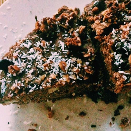 Torta al cioccolato e muesli