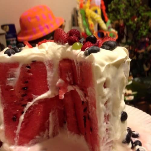 Torta de sandia