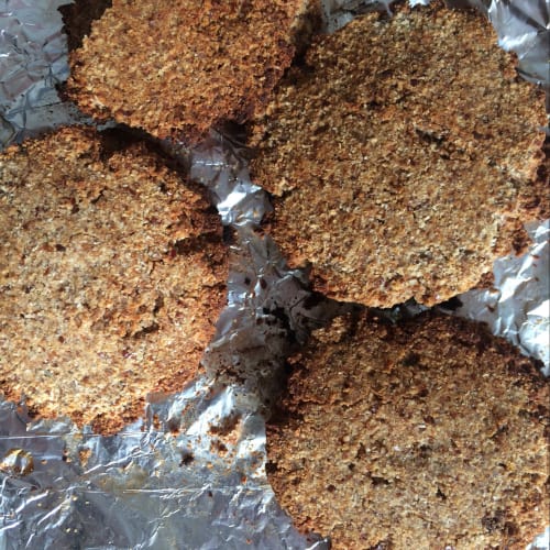 Galletas sin gluten de miel almendras y coco