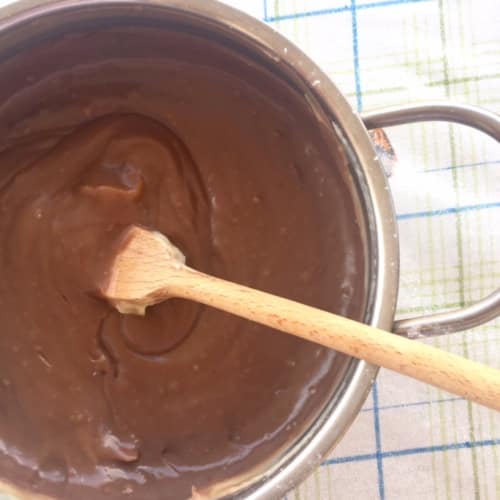 Chocolate custard