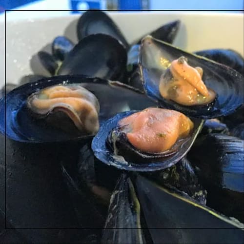 Sauté of mussels