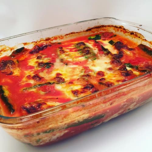 Zucchine alla parmigiana fit