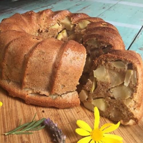 torta di mele non zuccherato