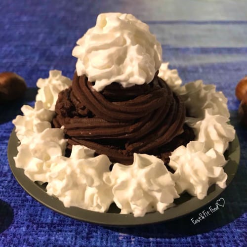 Mont blanc light, con finta panna!