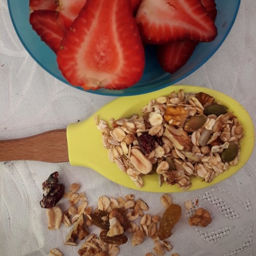 muesli fatti in casa alla padella