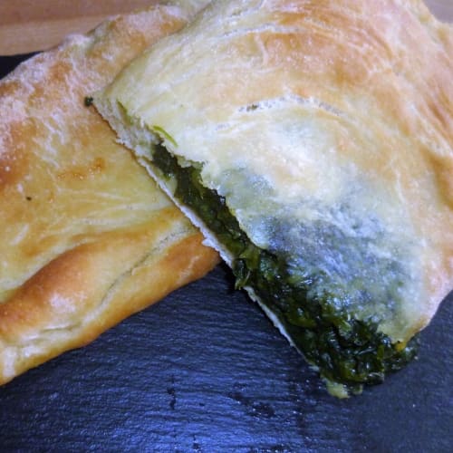 Calzone di spinaci