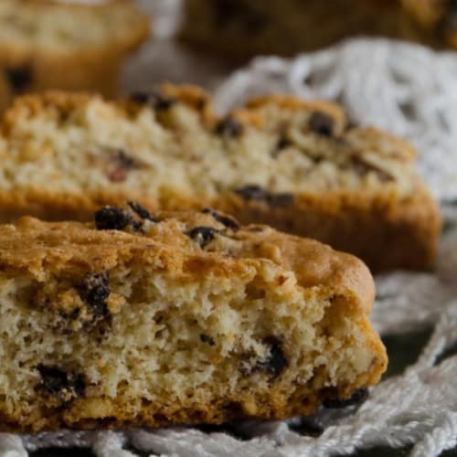 Biscotti con gocce di cioccolato