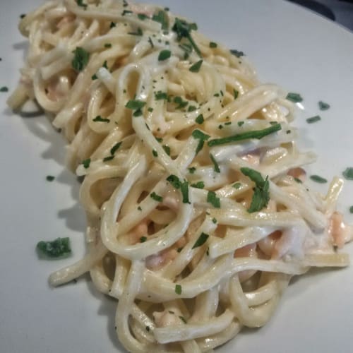 Troccoli salmone e philadephia