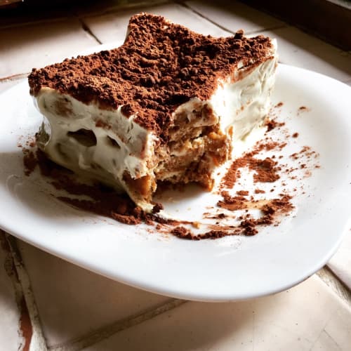 Fake tiramisu