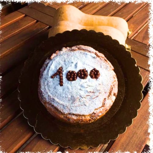 Pastel de calabaza 1000