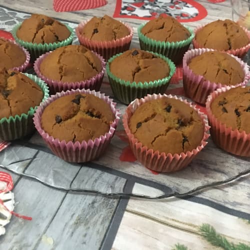 Muffin light con gocce di cioccolato