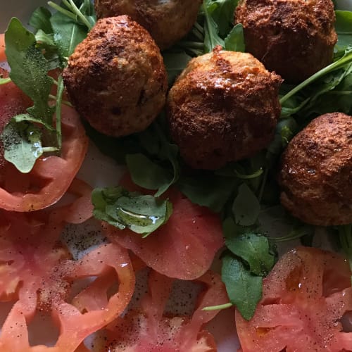 Light tuna meatballs