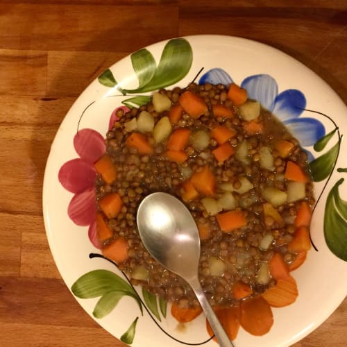 Lentil soup