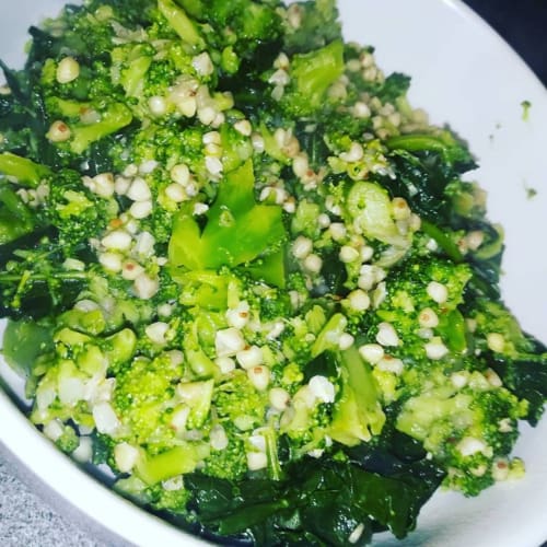 Broccoli e grano saraceno