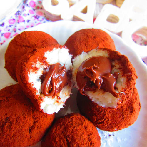 Coconut and Nutella Tartufini (very quick recipe)